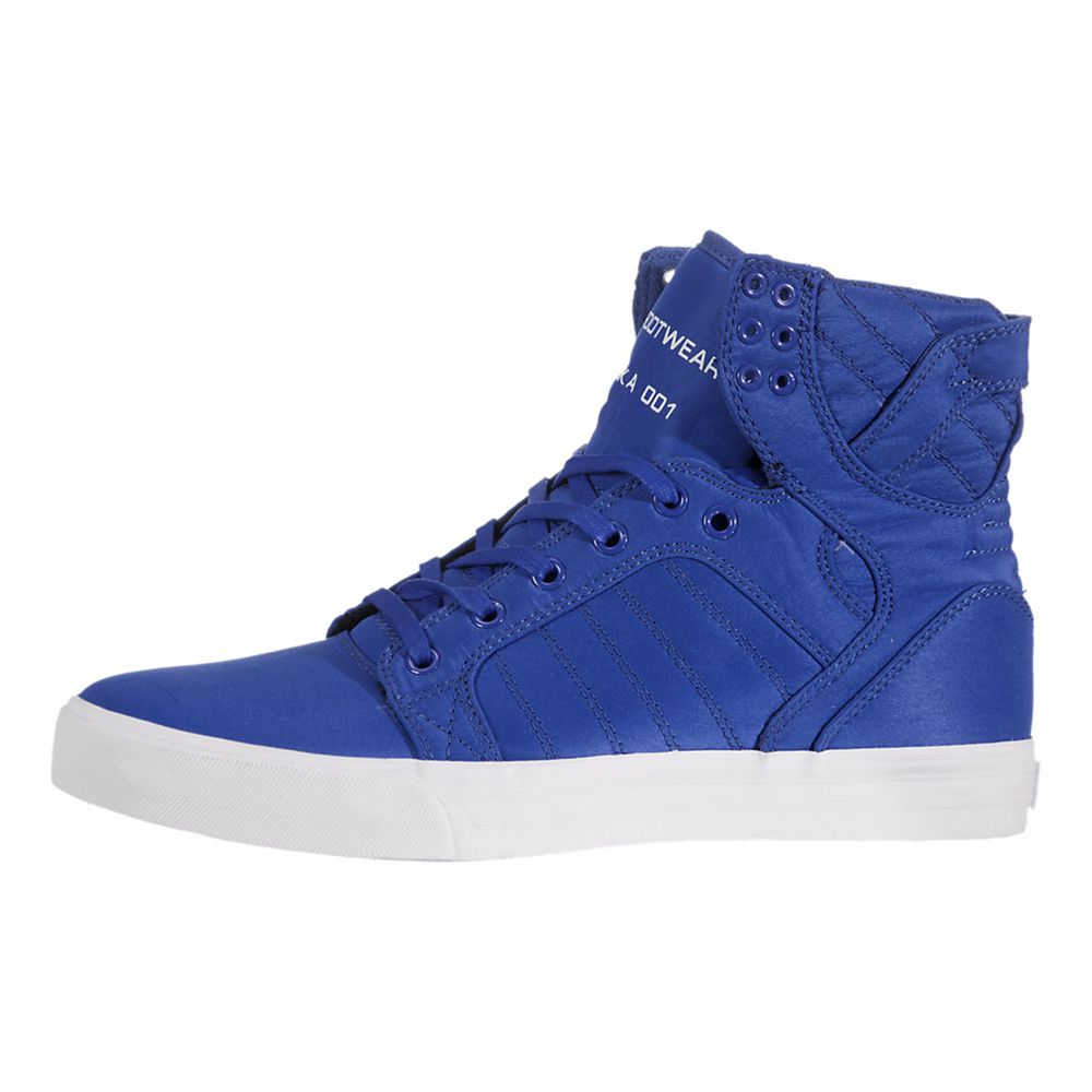 Baskets Montantes Supra SkyTop Bleu Royal Homme | SCA-22588753